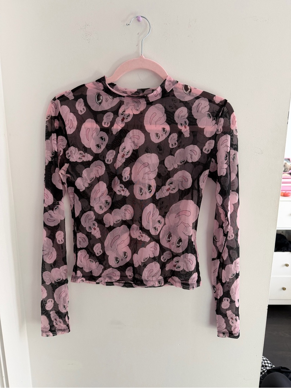 Lazy Oaf x Esther Loves You Mesh Top